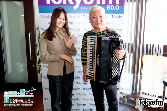 アコーディオン奏者 coba さんが登場❗️スタジオ生演奏も❗️