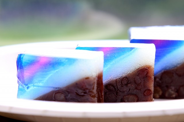 和菓子で七夕を満喫。 七條甘春堂 の“天の川”。
