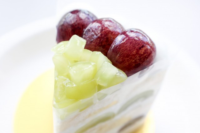 自分へのご褒美❗️ パティスリーSATSUKIの新エクストラスーパーグレープショートケーキ